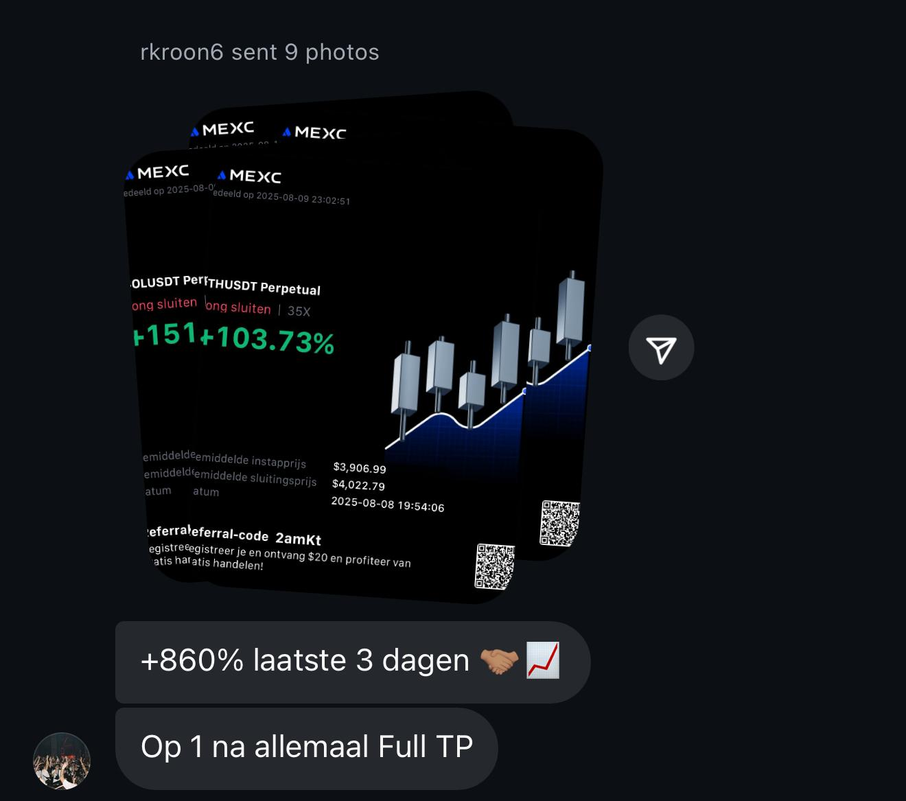 Student result shared with The Market Wizards